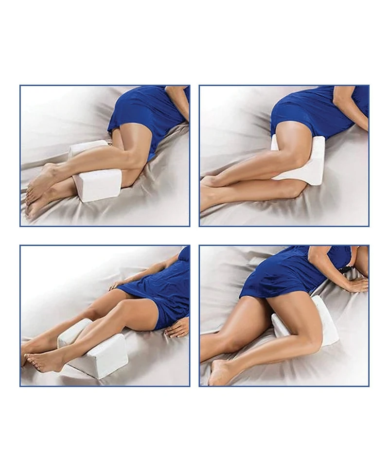 Trakk Comfort Knee Pillow for Side Sleepers - Knee Wedge Pillow