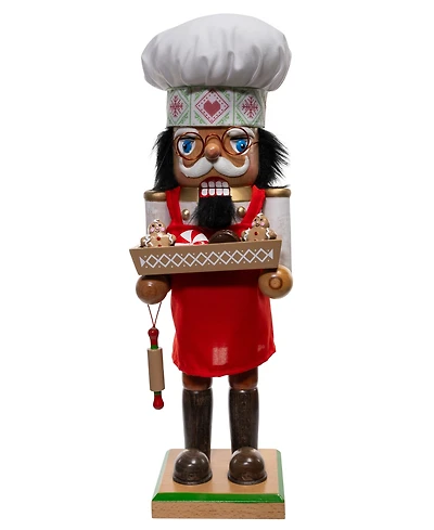 Kurt Adler 15-Inch Wooden Chef Nutcracker