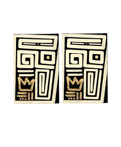 Swanky Designs Hand Painted Studs