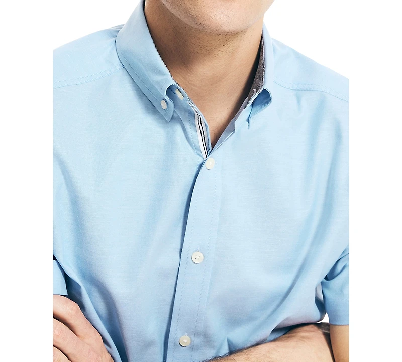 Nautica Men's Oxford Short-Sleeve Shirt