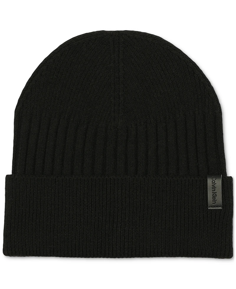 Calvin Klein Men's Mixed Stitch Beanie