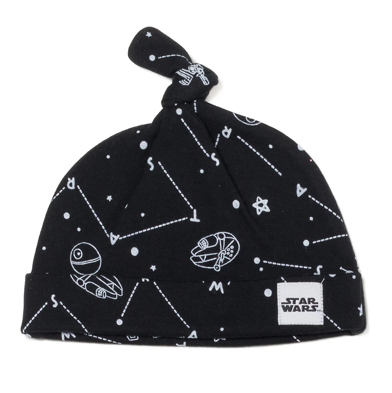 Starwars Baby Boys Star Wars The Mandalorian Baby Bodysuit Pants and Hat 3 Piece Outfit Set Newborn to
