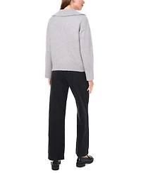 Vince Camuto Women's Wide-Collar Split-Neck Sweater