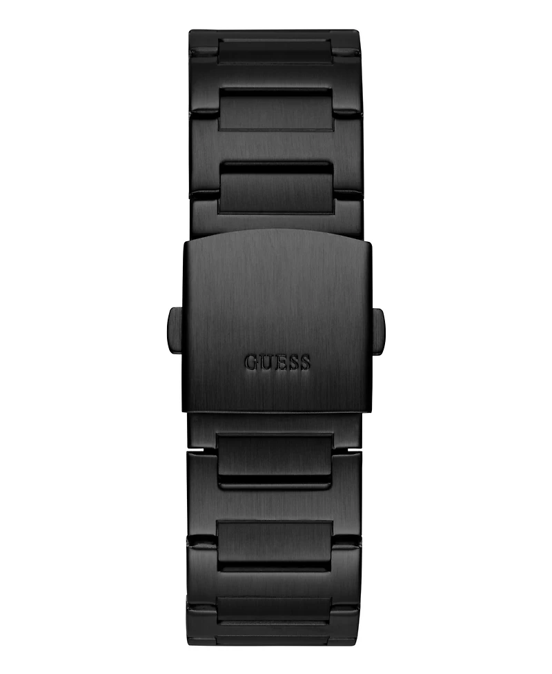 Guess Men's Multi-Function Black Stainless Steel Watch 45mm