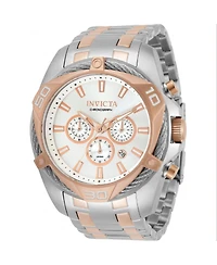 Invicta Men's Bolt Quartz Chronograph Silver Dial Watch
