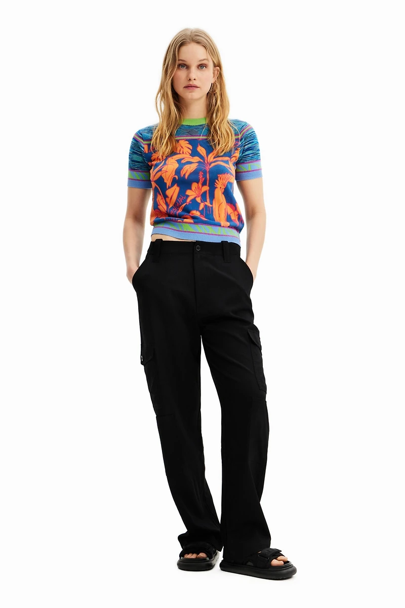 Desigual Women's Basic cargo trousers
