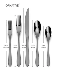 Ornative Percival 20 Piece Flatware Set, Service for 4