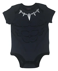 Avengers Baby Boys Cosplay Bodysuit Pants and Hat 3 Piece Outfit Set