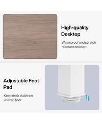 Tribesigns 78.7 Inches Extra Long Computer Desk 2 Person Desk, Double