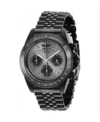 Invicta Men's 36737 Speedway Quartz Chronograph Black, Grey Dial Watch
