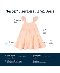 Gerber Toddler Girls Gauze Dress