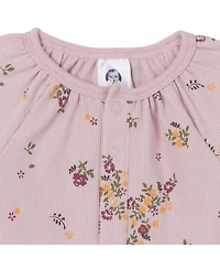 Gerber Baby Girls Long Sleeve Apples Dress