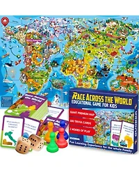 Quokka Board Games For Kids Ages 8 12 Families Geography Space Usa Outdoor Learning Games With Cards Dice Interactive Challenges