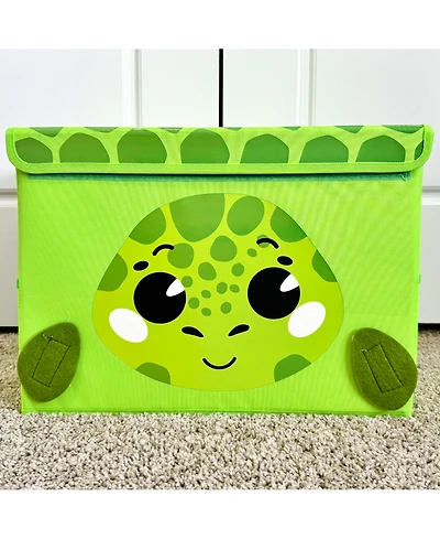 Quokka Toy Chest Collapsible Organizer for Kids with Handles & Flip-Top Lids
