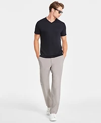 Alfani Men's Travel Stretch V-Neck T-Shirt, Created for Macy's