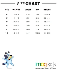 Bluey Little Boys Fleece Pullover Hoodie and Pants Outfit Set