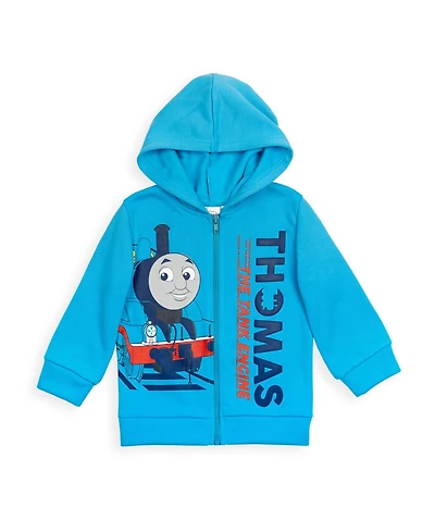 Thomas & Friends Boys Fleece Zip Up Hoodie to