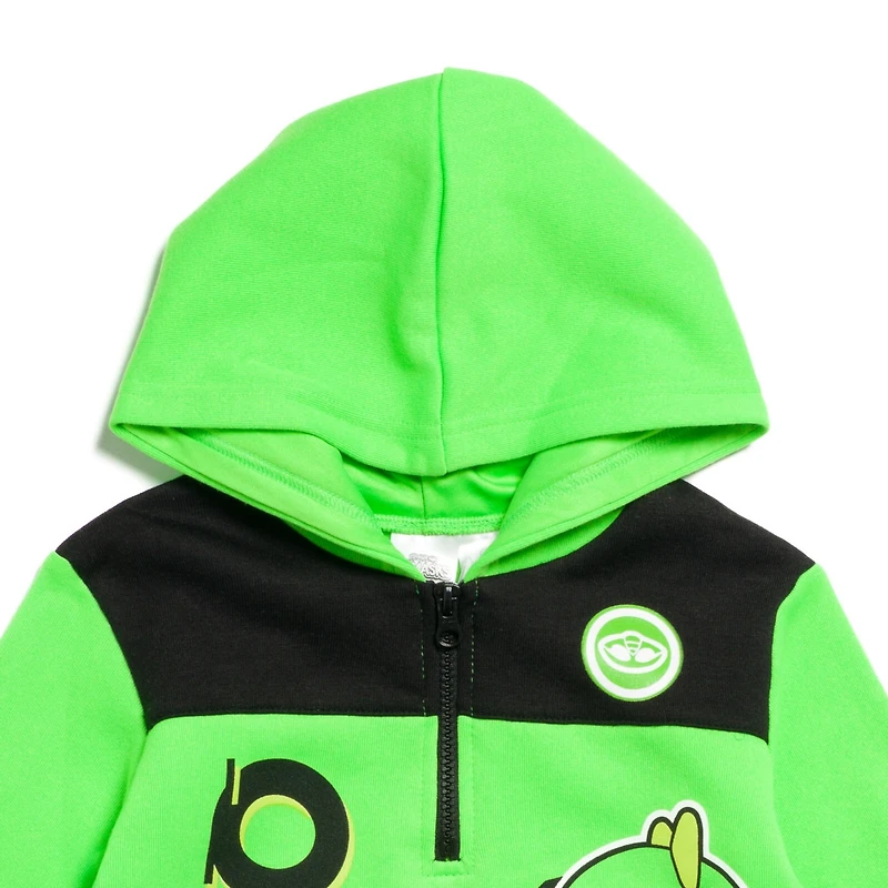 Pj Masks Toddler Boys Fleece Half Zip Hoodie