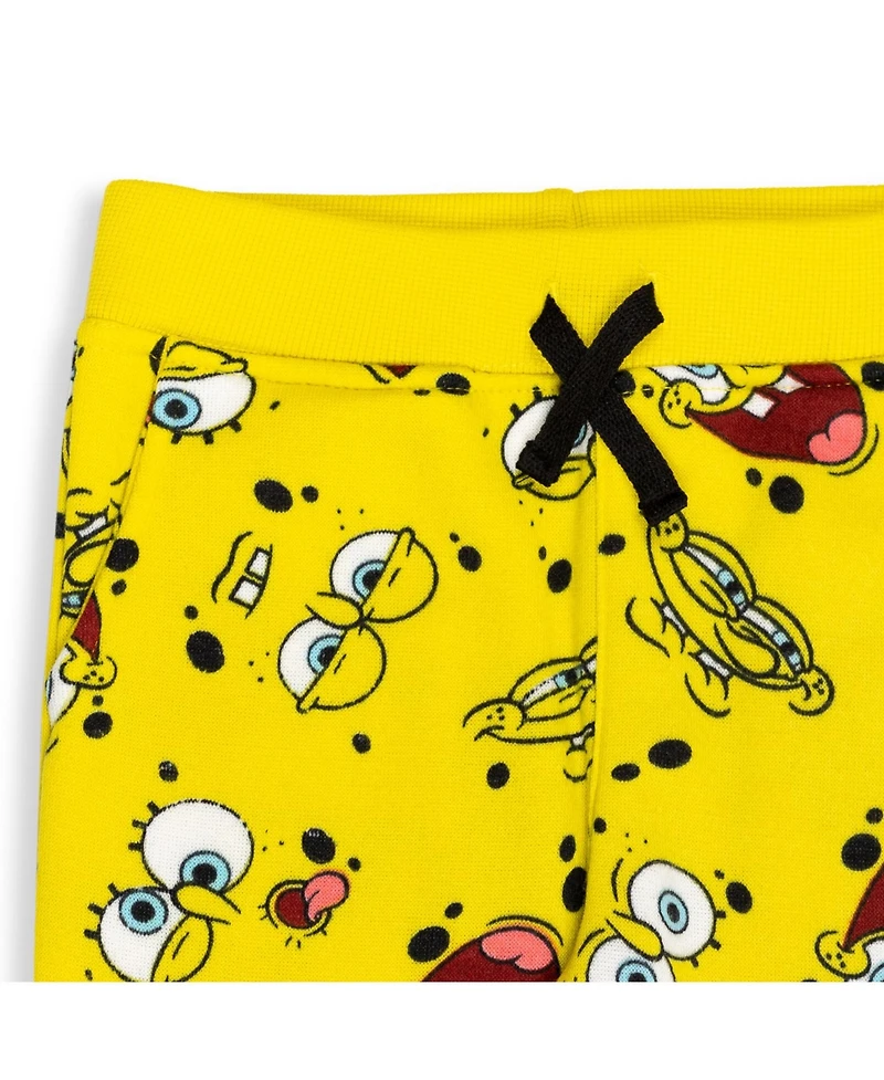 SpongeBob SquarePants Boys Patrick Star Fleece 2 Pack Pants