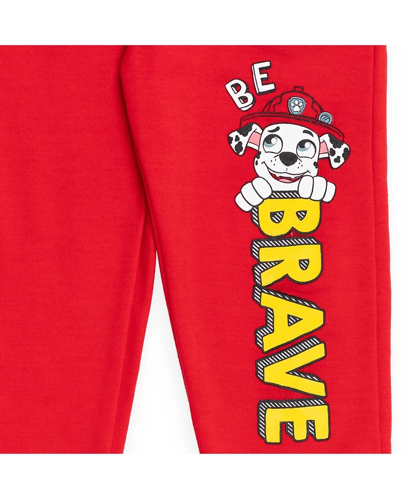 Paw Patrol Toddler Boys Fleece 3 Pack Pants to (2T - 7-8