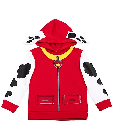 Paw Patrol Toddler Boys Marshall Fleece Cosplay Pullover Hoodie