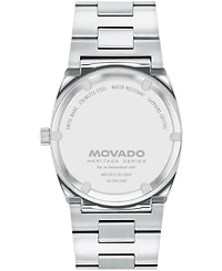Movado Men's Ondoplan Swiss Quartz Stainless Steel Watch 36mm