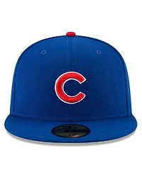 New Era Men's Royal Chicago Cubs National Baseball Hall of Fame 59FIFTY Fitted Hat