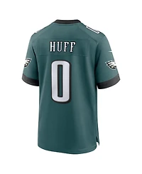 Nike Men's Bryce Huff Midnight Green Philadelphia Eagles Game Player Jersey