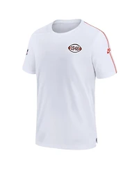 Nike Men's White Cleveland Browns Sideline Alternate Logo Coach Performance T-Shirt