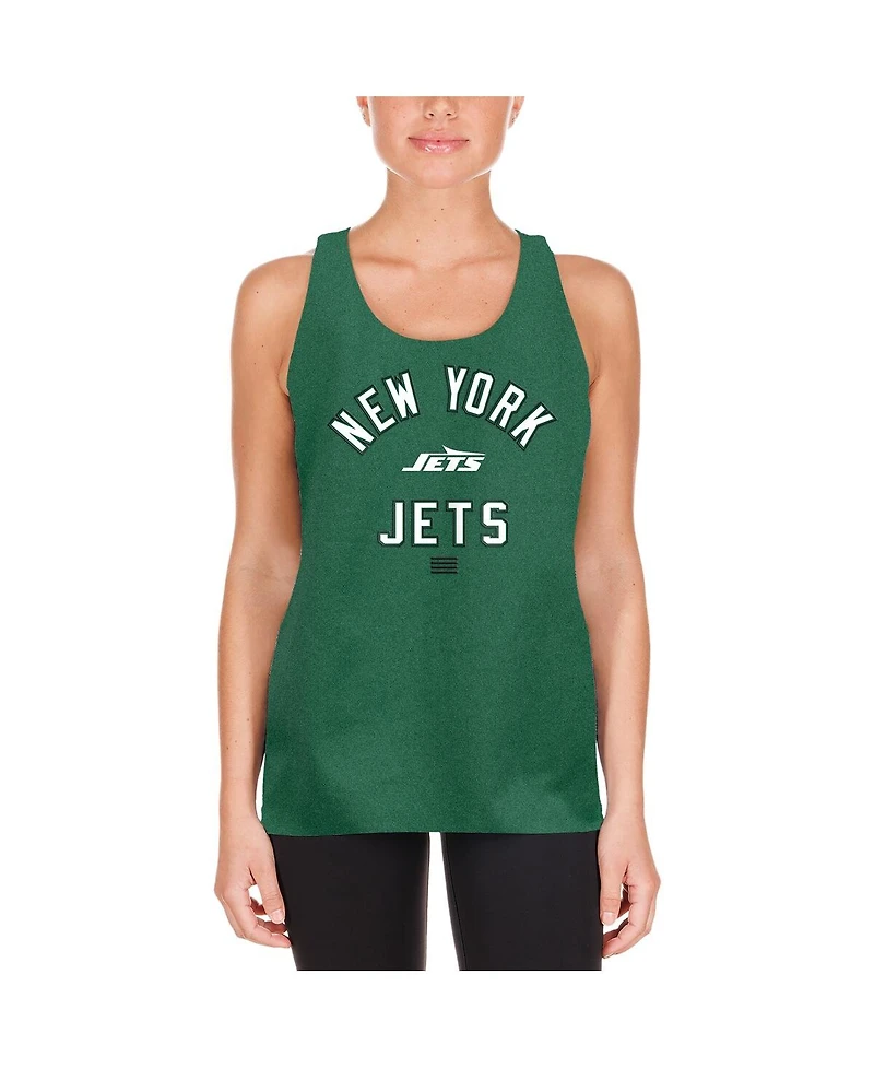New Era Women's Green York Jets 2024 Nfl Training Camp Tank Top