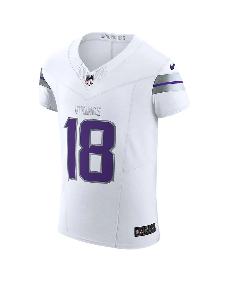 Nike Men's Justin Jefferson White Minnesota Vikings Alternate Vapor F.u.s.e. Elite Player Jersey