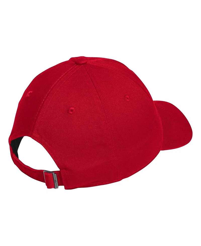 Adidas Men's Crimson Indiana Hoosiers Locker Room Wordmark Slouch Adjustable Hat