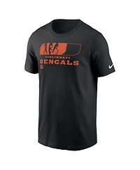Nike Men's Black Cincinnati Bengals Air Essential T-Shirt