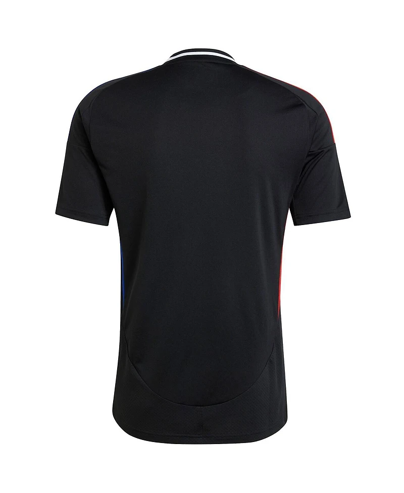 Adidas Men's Black Olympique Lyonnais 2024/25 Away Replica Jersey