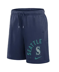 Nike Men's Navy Seattle Mariners Arched Kicker Shorts