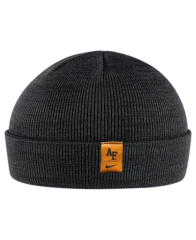 Nike Men's Black Air Force Falcons Rivalry Fisherman Cuffed Knit Hat