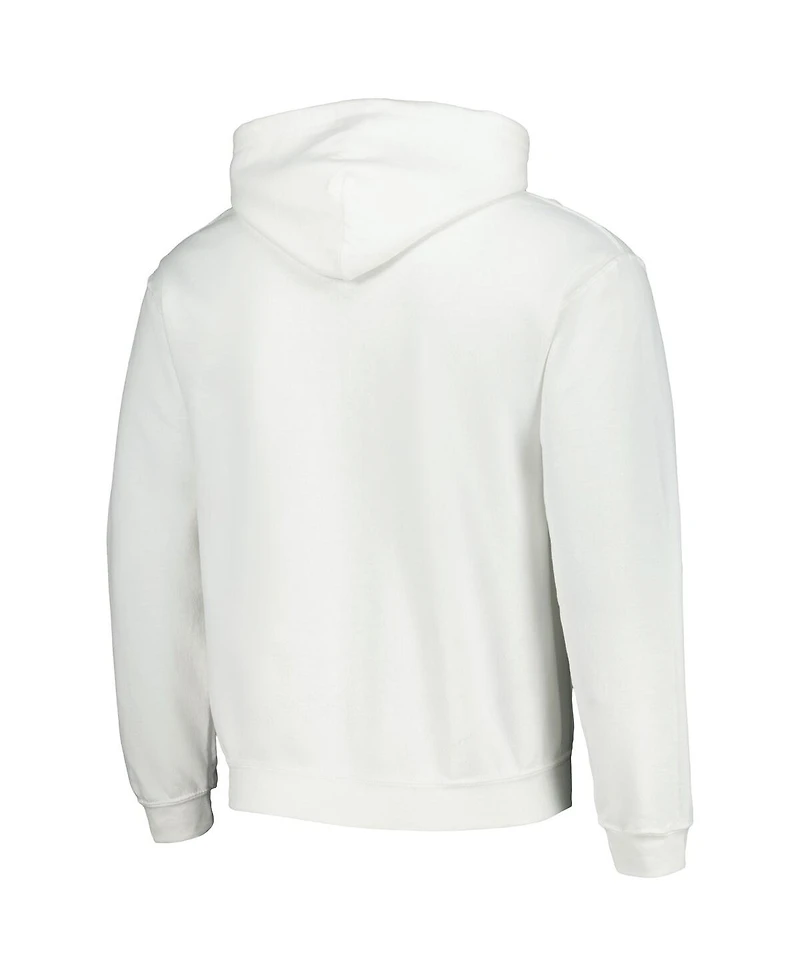 Bravado Men's and Women's White Billie Eilish Graffiti Pullover Hoodie