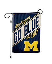Wincraft Michigan Wolverines 12" x 18" Throwback Logo Double-Sided Garden Flag