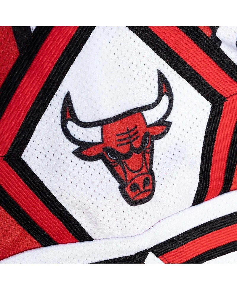 Mitchell & Ness Women's Red Chicago Bulls Swingman Big Face 3.0 Basketball Shorts