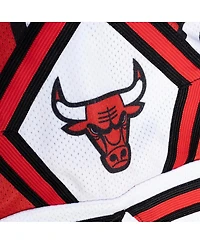 Mitchell & Ness Women's Red Chicago Bulls Swingman Big Face 3.0 Basketball Shorts