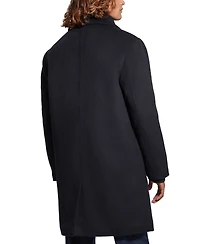 Guess Men's Wool Blend Coat with Removable Quilted Bib