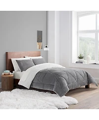 Closeout! Ugg Avery Plush Reversible -Pc. Comforter Set
