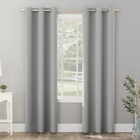 Riley Kids Bedroom Blackout Grommet Curtain Panel