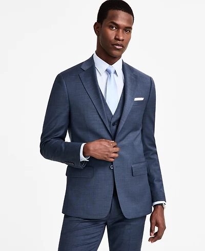 Calvin Klein Men's Slim-Fit Wool-Blend Stretch Suit Jackets