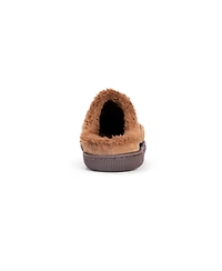 Muk Luks Men's Faux Suede Clog Slippers