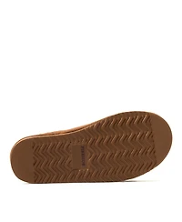 Fireside By Dearfoams Women's Greta Genuine Shearling Clog Slipper