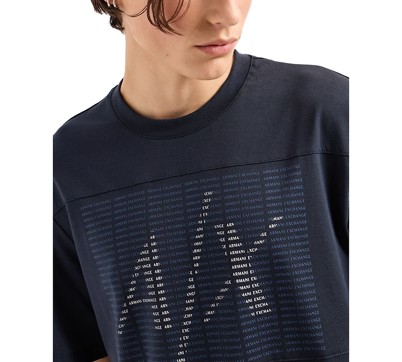 A|X Armani Exchange Men's Box Logo T-Shirt