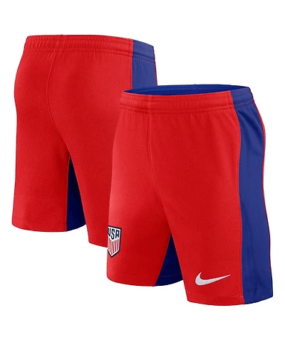 Nike Big Boys and Girls Red Usmnt 2024 Away Stadium Shorts