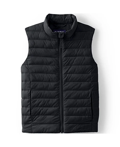 Lands' End Girls FeatherFree Insulated Packable Vest