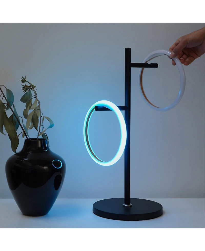 Brightech Saturn 21" Color Changing Led Table Lamp